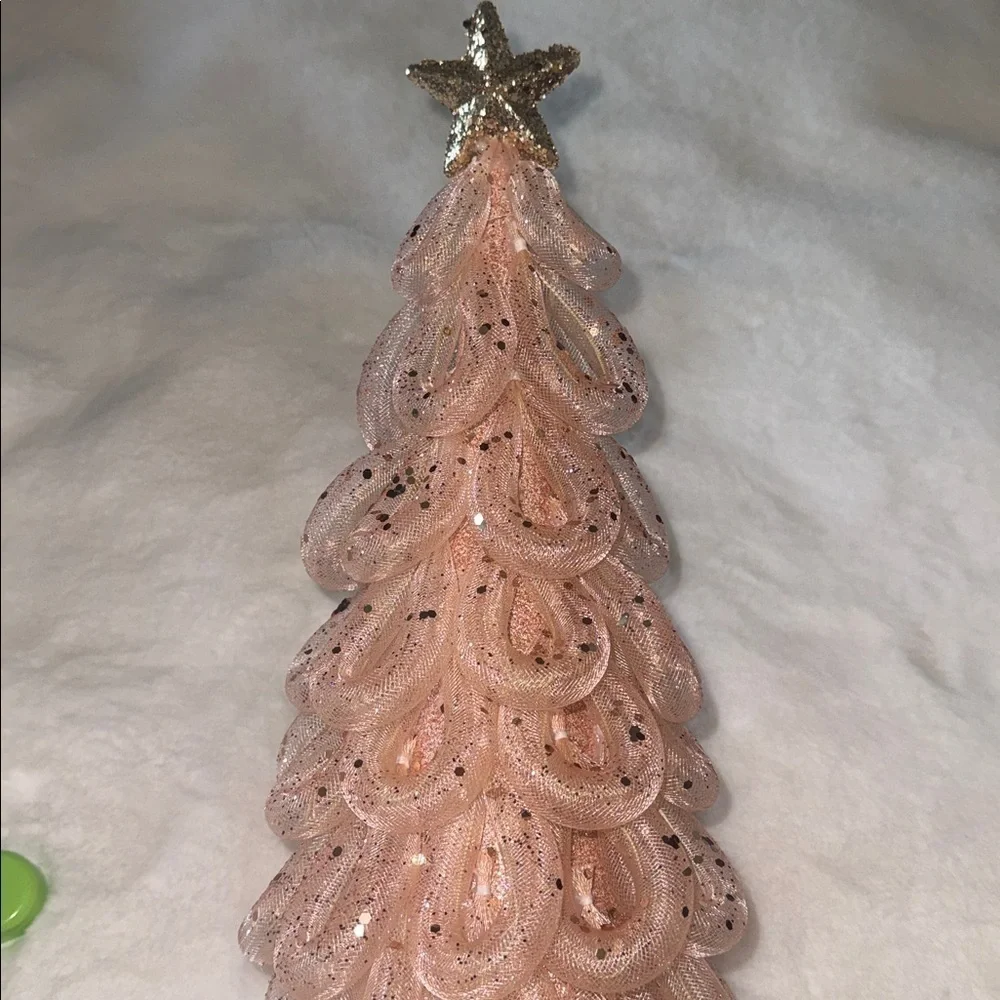pink Glenda the good witch Christmas tree